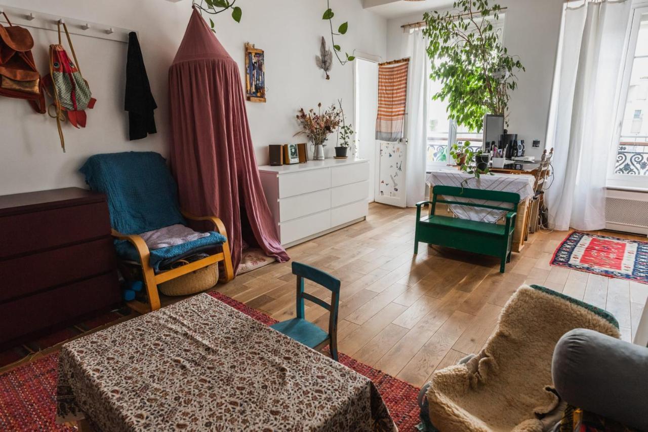 Bright Atypical Duplex In Menilmontant Lejlighed Paris Eksteriør billede
